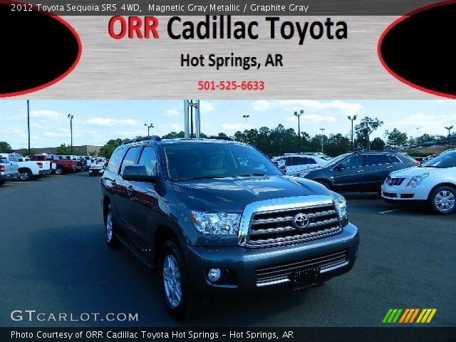 2012 Toyota Sequoia SR5 4WD in Magnetic Gray Metallic