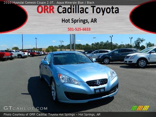 2010 Hyundai Genesis Coupe 2.0T in Aqua Minerale Blue