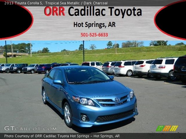 2013 Toyota Corolla S in Tropical Sea Metallic