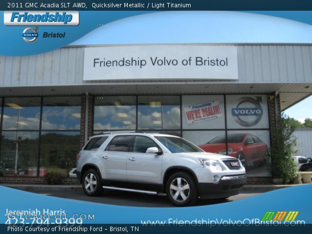 2011 GMC Acadia SLT AWD in Quicksilver Metallic