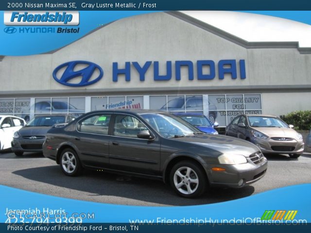 2000 Nissan Maxima SE in Gray Lustre Metallic