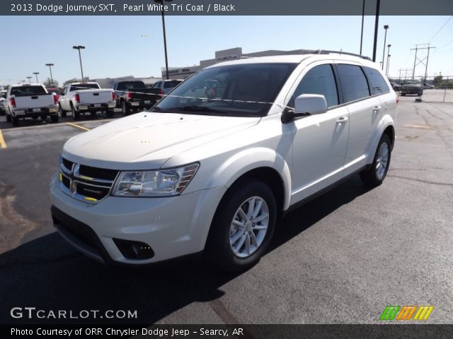 2013 Dodge Journey SXT in Pearl White Tri Coat
