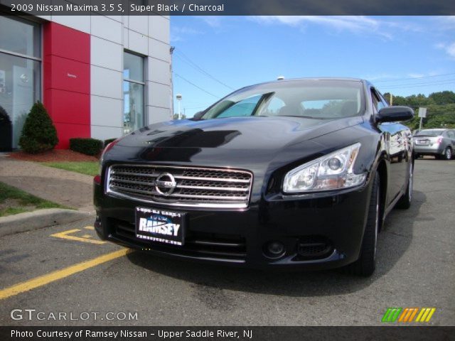 2009 Nissan Maxima 3.5 S in Super Black