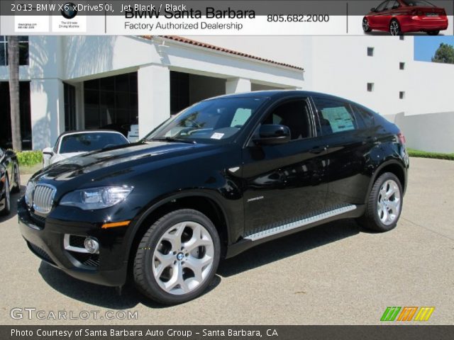 2013 BMW X6 xDrive50i in Jet Black