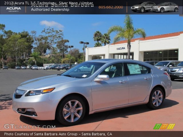 2012 Acura TL 3.5 Technology in Silver Moon