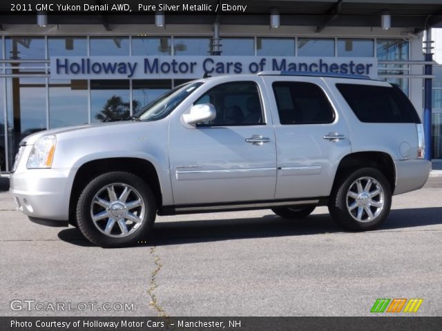2011 GMC Yukon Denali AWD in Pure Silver Metallic