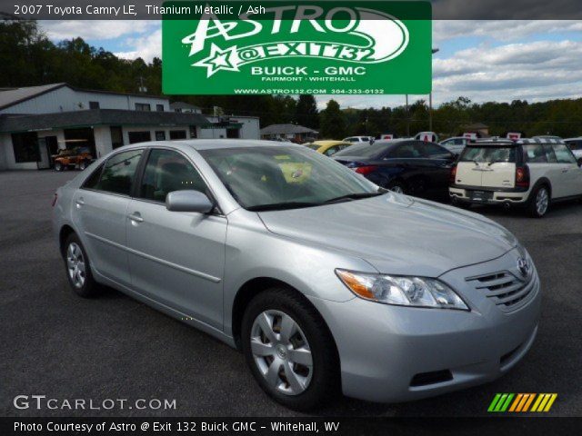 2007 Toyota Camry LE in Titanium Metallic