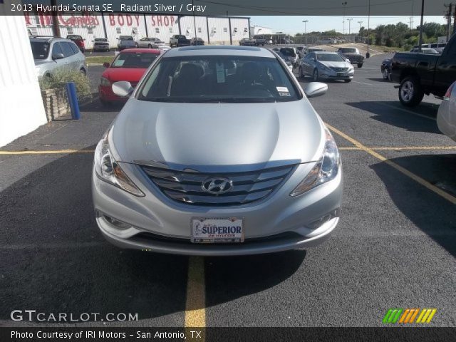 2013 Hyundai Sonata SE in Radiant Silver
