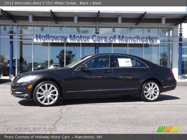 2013 Mercedes-Benz S 550 4Matic Sedan in Black