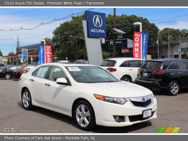 2010 Acura TSX Sedan in Premium White Pearl