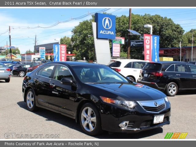 2011 Acura TSX Sedan in Crystal Black Pearl
