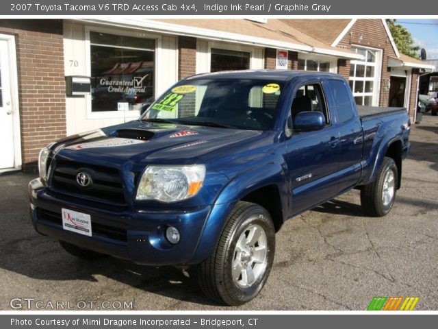2007 Toyota Tacoma V6 TRD Access Cab 4x4 in Indigo Ink Pearl