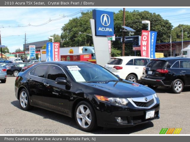 2010 Acura TSX Sedan in Crystal Black Pearl