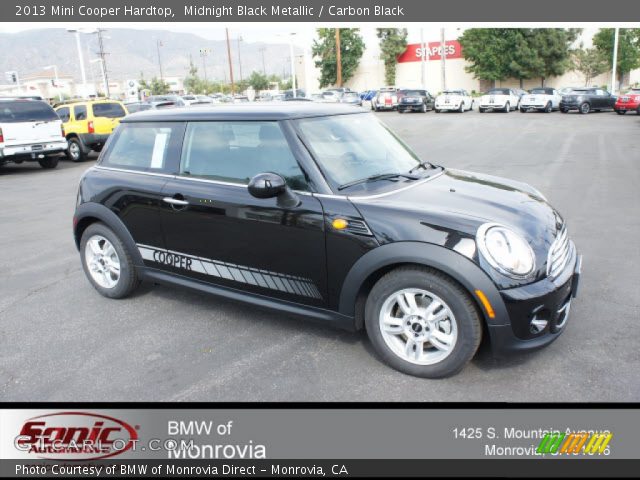 2013 Mini Cooper Hardtop in Midnight Black Metallic