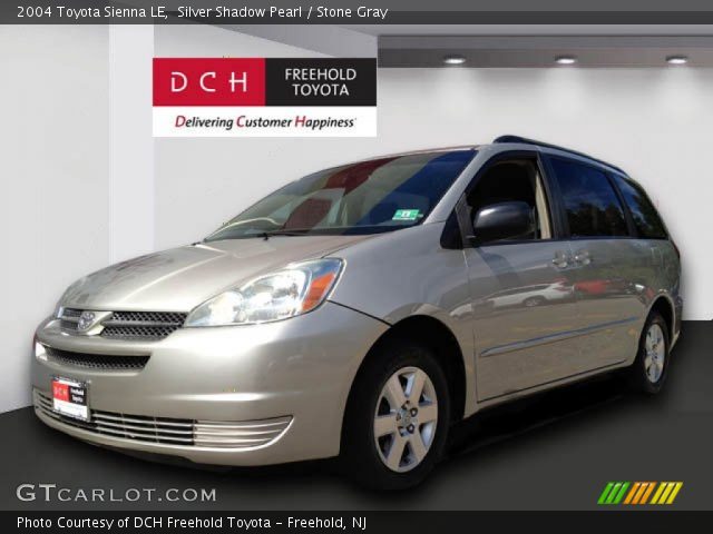 2004 Toyota Sienna LE in Silver Shadow Pearl