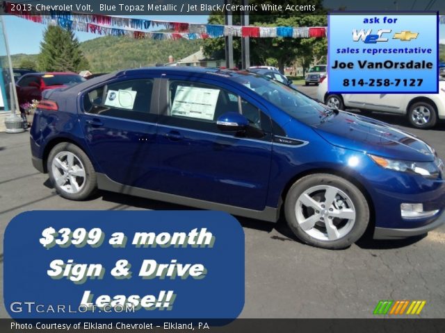 2013 Chevrolet Volt  in Blue Topaz Metallic