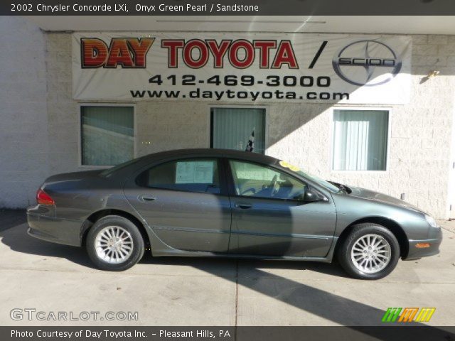 2002 Chrysler Concorde LXi in Onyx Green Pearl. Click to see large ...