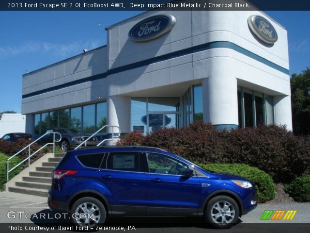2013 Ford Escape SE 2.0L EcoBoost 4WD in Deep Impact Blue Metallic