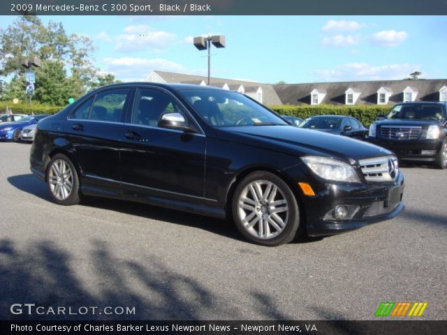 2009 Mercedes-Benz C 300 Sport in Black
