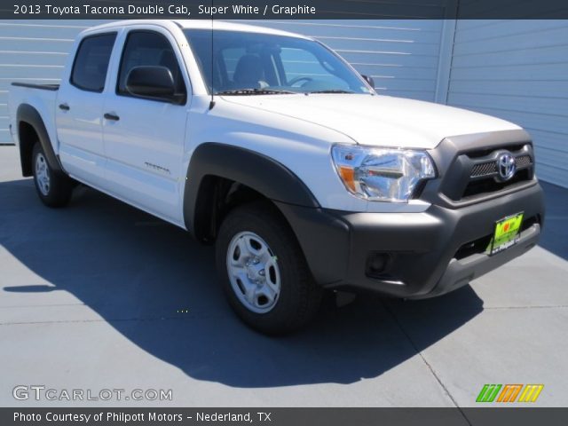 2013 Toyota Tacoma Double Cab in Super White