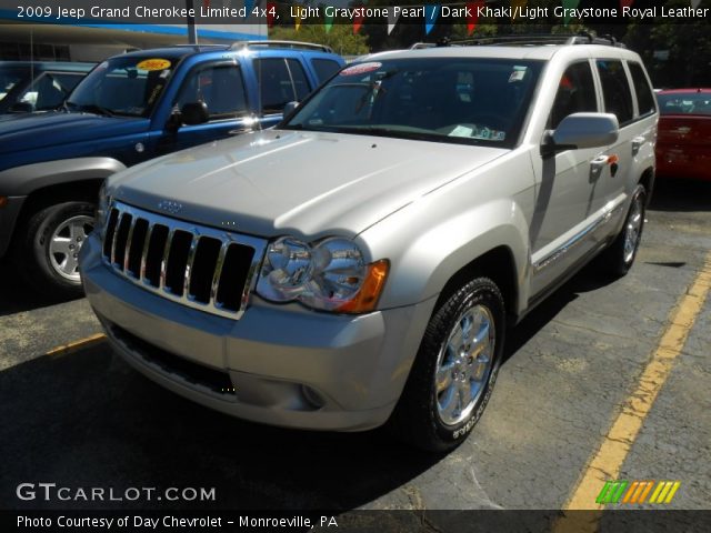 2009 Jeep Grand Cherokee Limited 4x4 in Light Graystone Pearl