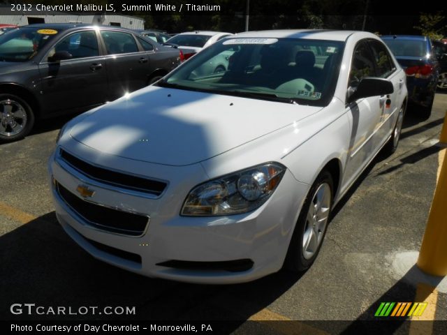 2012 Chevrolet Malibu LS in Summit White