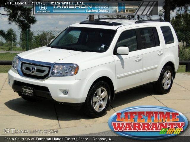2011 Honda Pilot EX-L in Taffeta White