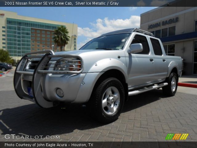 2001 Nissan Frontier SE V6 Crew Cab in Silver Ice Metallic