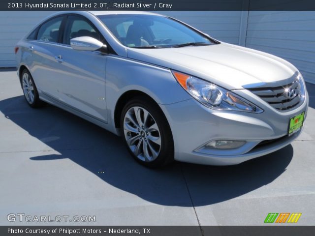 2013 Hyundai Sonata Limited 2.0T in Radiant Silver