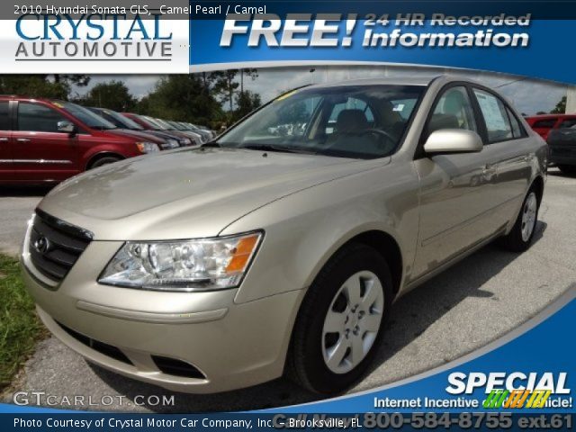2010 Hyundai Sonata GLS in Camel Pearl