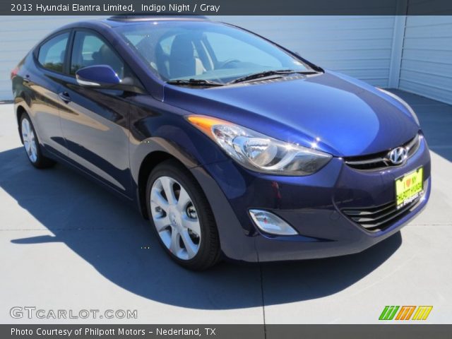 2013 Hyundai Elantra Limited in Indigo Night