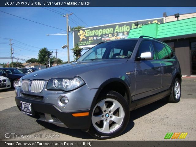 2007 BMW X3 3.0si in Silver Grey Metallic