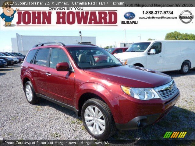 2013 Subaru Forester 2.5 X Limited in Camellia Red Pearl
