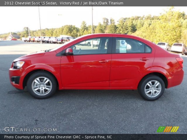 2012 Chevrolet Sonic LS Sedan in Victory Red