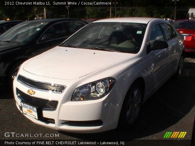 2012 Chevrolet Malibu LS in Summit White