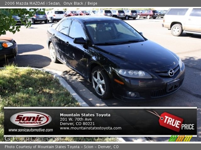 2006 Mazda MAZDA6 i Sedan in Onyx Black