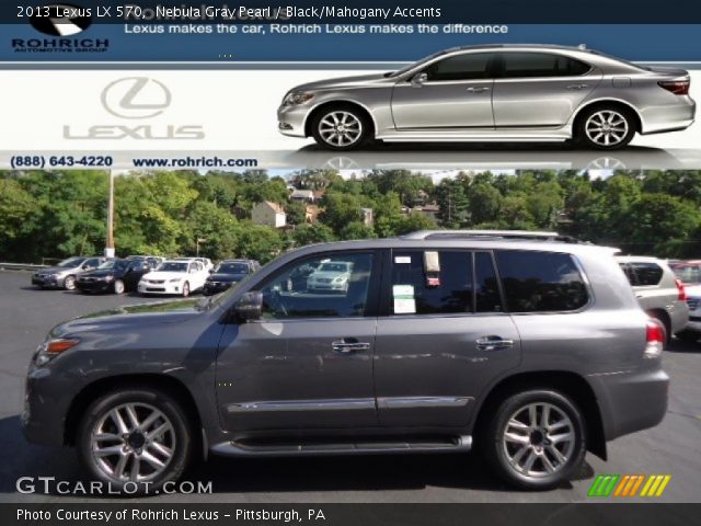 2013 Lexus LX 570 in Nebula Gray Pearl