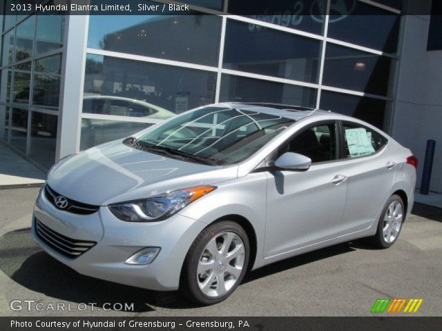 2013 Hyundai Elantra Limited in Silver