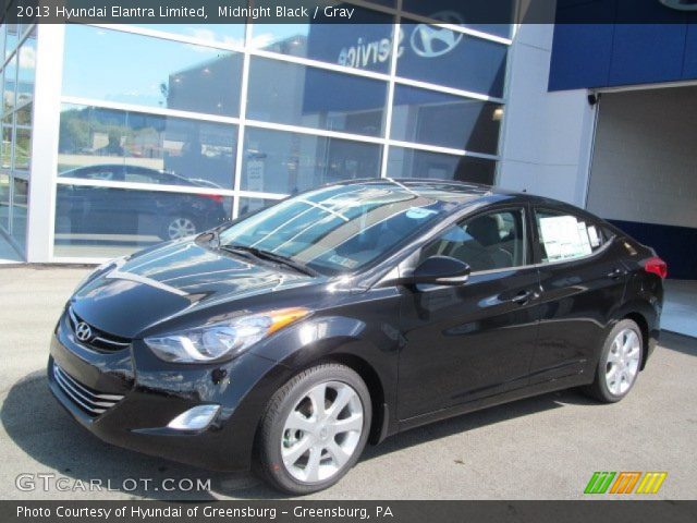 2013 Hyundai Elantra Limited in Midnight Black