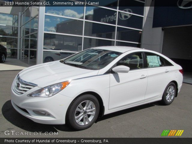 2013 Hyundai Sonata GLS in Shimmering White