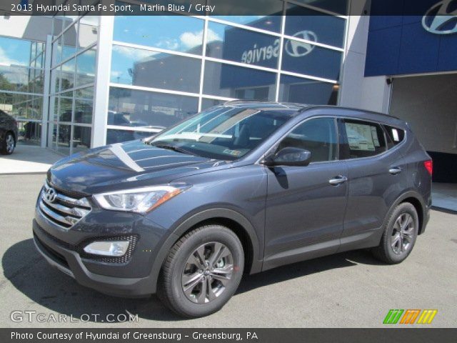 2013 Hyundai Santa Fe Sport in Marlin Blue