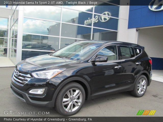 2013 Hyundai Santa Fe Sport 2.0T AWD in Twilight Black