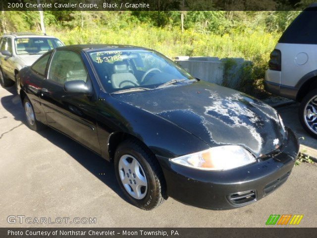 2000 Chevrolet Cavalier Coupe in Black