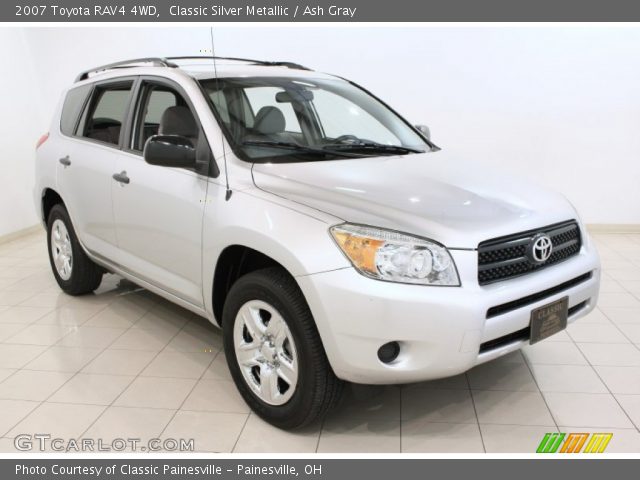 2007 Toyota RAV4 4WD in Classic Silver Metallic