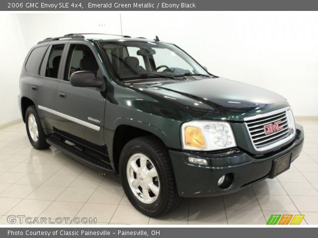 2006 GMC Envoy SLE 4x4 in Emerald Green Metallic