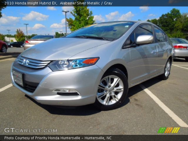 2010 Honda Insight Hybrid EX in Alabaster Silver Metallic