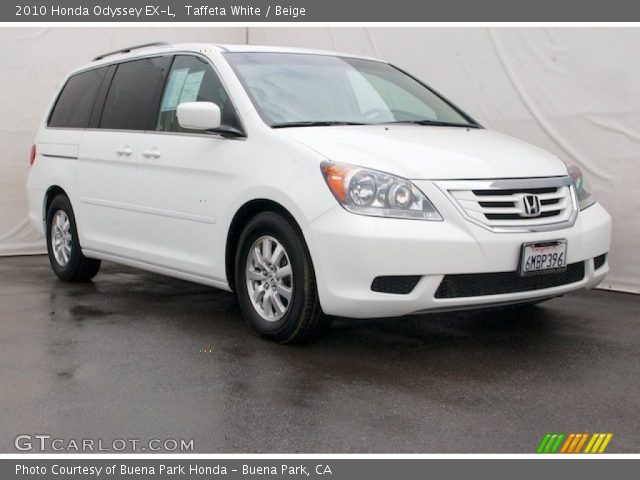 2010 Honda Odyssey EX-L in Taffeta White