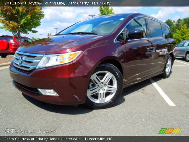 2011 Honda Odyssey Touring Elite in Dark Cherry Pearl