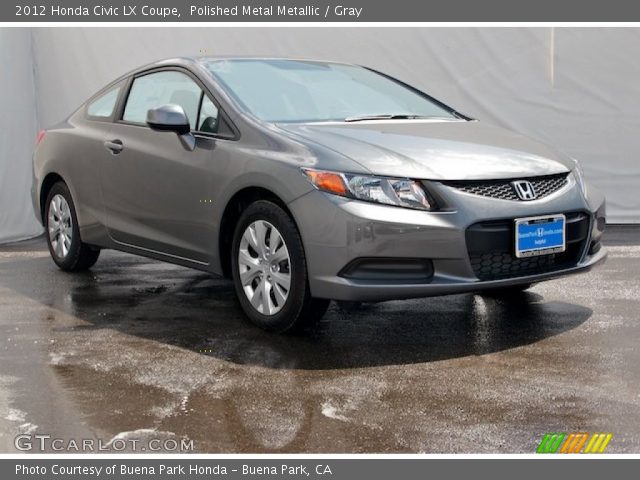 2012 Honda Civic LX Coupe in Polished Metal Metallic