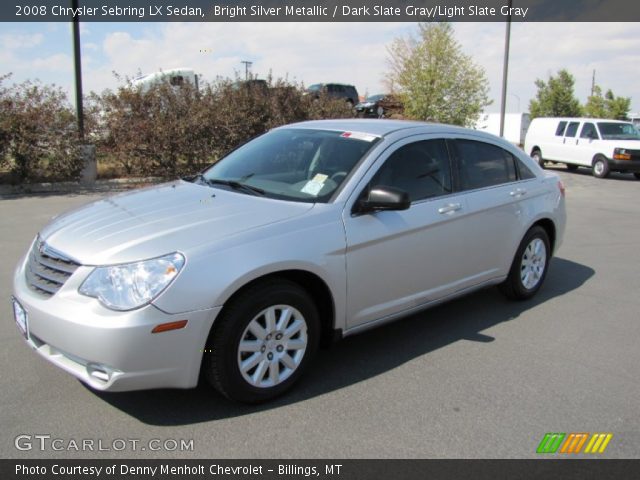 2008 Chrysler Sebring LX Sedan in Bright Silver Metallic